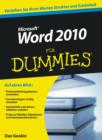 Word 2010 f r Dummies - eBook