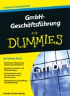 GmbH-Geschaftsfuhrung fur Dummies - Book