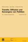 Transfer, Diffusion und Konvergenz von Politiken - eBook
