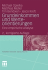 Grundeinkommen und Werteorientierungen : Eine empirische Analyse - eBook