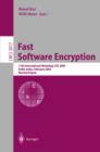 Fast Software Encryption : 11th International Workshop, FSE 2004, Delhi, India, February 5-7, 2004, Revised Papers - eBook