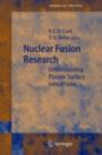 Nuclear Fusion Research : Understanding Plasma-Surface Interactions - eBook
