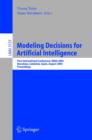 Modeling Decisions for Artificial Intelligence : First International Conference, MDAI 2004, Barcelona, Spain, August 2-4, 2004, Proceedings - eBook
