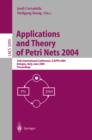 Applications and Theory of Petri Nets 2004 : 25th International Conference, ICATPN 2004, Bologna, Italy, June 21-25, 2004, Proceedings - eBook