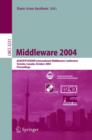 Middleware 2004 : ACM/IFIP/USENIX International Middleware Conference, Toronto, Canada, October 18-20, 2004, Proceedings - eBook