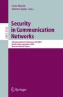Security in Communication Networks : 4th International Conference, SCN 2004, Amalfi, Italy, September 8-10, 2004, Revised Selected Papers - eBook