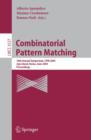 Combinatorial Pattern Matching : 16th Annual Symposium, CPM 2005, Jeju Island, Korea, June 19-22, 2005, Proceedings - eBook