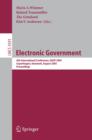 Electronic Government : 4th International Conference, EGOV 2005, Copenhagen, Denmark, August 22-26, 2005, Proceedings - eBook