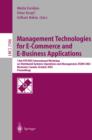 Management Technologies for E-Commerce and E-Business Applications : 13th IFIP/IEEE International Workshop on Distributed Systems: Operations and Management, DSOM 2002, Montreal, Canada, October 21-23 - eBook