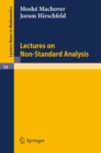 Lectures on Non- Standard Analysis - eBook