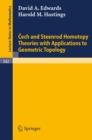 Cech and Steenrod Homotopy Theories with Applications to Geometric Topology - eBook