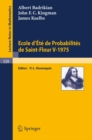 Ecole d'Ete de Probabilites de Saint-Flour V, 1975 - eBook