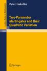 Two-Parameter Martingales and Their Quadratic Variation - eBook