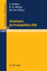 Seminaire de Probabilites XXII - eBook