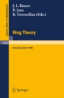 Ring Theory : Proceedings of a Conference held in Granada, Spain, September 1-6, 1986 - eBook