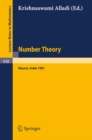 Number Theory : Proceedings of the Third Matscience Conference Held at Mysore, India, June 3-6, 1981 - eBook