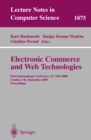 Electronic Commerce and Web Technologies : First International Conference, EC-Web 2000 London, UK, September 4-6, 2000 Proceedings - eBook
