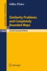 Similarity Problems and Completely Bounded Maps - eBook