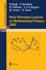 Paris-Princeton Lectures on Mathematical Finance 2002 - eBook