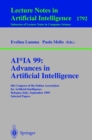 AI*IA 99:Advances in Artificial Intelligence : 6th Congress of the Italian Association for Artificial Intelligence Bologna, Italy, September 14-17, 1999 Selected Papers - eBook