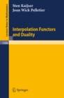 Interpolation Functors and Duality - eBook