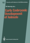 Early Embryonic Development of Animals - eBook