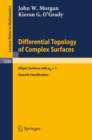 Differential Topology of Complex Surfaces : Elliptic Surfaces with pg = 1: Smooth Classification - eBook