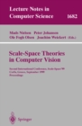 Scale-Space Theories in Computer Vision : Second International Conference, Scale-Space'99, Corfu, Greece, September 26-27, 1999, Proceedings - eBook