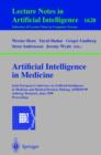 Artificial Intelligence in Medicine : Joint European Conference on Artificial Intelligence in Medicine and Medical Decision Making, AIMDM'99, Aalborg, Denmark, June 20-24, 1999, Proceedings - eBook