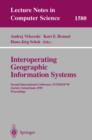 Interoperating Geographic Information Systems : Second International Conference, INTEROP'99, Zurich, Switzerland, March 10-12, 1999 Proceedings - eBook
