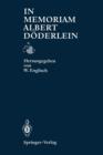 In Memoriam Albert Doederlein - Book