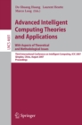 Advanced Intelligent Computing Theories and Applications - With Aspects of Theoretical and Methodological Issues : Third International Conference on Intelligent Computing, ICIC 2007 Qingdao, China, Au - eBook