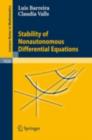 Stability of Nonautonomous Differential Equations - eBook