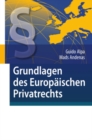 Grundlagen des Europaischen Privatrechts - eBook