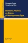 Harmonic Analysis on Spaces of Homogeneous Type - eBook