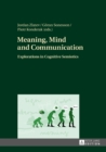 Meaning, Mind and Communication : Explorations in Cognitive Semiotics - eBook