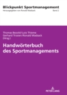 Handwoerterbuch des Sportmanagements - eBook