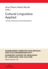 Cultural Linguistics Applied : Trends, Directions and Implications - eBook