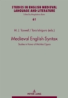 Medieval English Syntax : Studies in Honor of Michiko Ogura - eBook