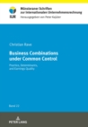 Business Combinations under Common Control : Practice, Determinants, and Earnings Quality - eBook