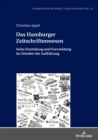 Das Hamburger Zeitschriftenwesen : Seine Entstehung und Entwicklung im Zeitalter der Aufklaerung - eBook