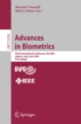 Advances in Biometrics : Third International Conferences, ICB 2009, Alghero, Italy, June 2-5, 2009, Proceedings - eBook