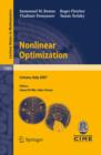 Nonlinear Optimization : Lectures given at the C.I.M.E. Summer School held in Cetraro, Italy, July 1-7, 2007 - eBook