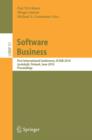 Software Business : First International Conference, ICSOB 2010, Jyvaskyla, Finland, June 21-23, 2010, Proceedings - eBook