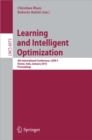 Learning and Intelligent Optimization : 4th International Conference, LION 4, Venice, Italy, January 2010. Selected Papers - eBook