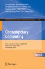 Contemporary Computing : Third International Conference, IC3 2010, Noida, India, August 9-11, 2010. Proceedings, Part II - eBook