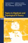 Topics in Algebraic and Topological K-Theory - eBook