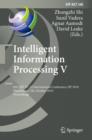 Intelligent Information Processing V : 6th IFIP TC 12 International Conference, IIP 2010, Manchester, UK, October 13-16, 2010, Proceedings - eBook