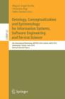 Ontology, Conceptualization and Epistemology for Information Systems, Software Engineering and Service Science : 4th International Workshop, ONTOSE 2010, held at CAiSE 2010, Hammamet, Tunisia, June 7- - eBook