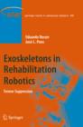 Exoskeletons in Rehabilitation Robotics : Tremor Suppression - eBook